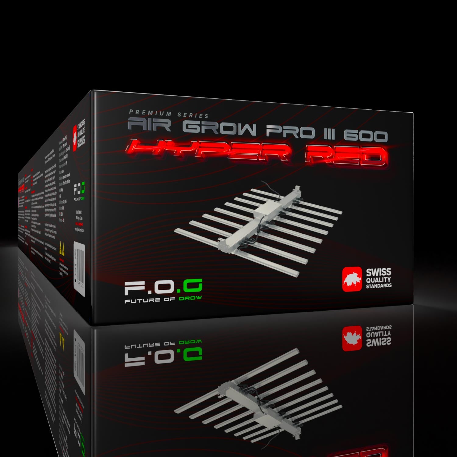 Packaging Air Grow Pro III 600 - service OEM FOG